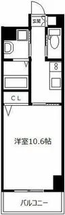 ウェルカム県庁口【7階】の間取り