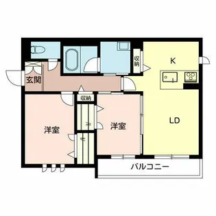 ShaMaison Tigre【0203号室】の間取り