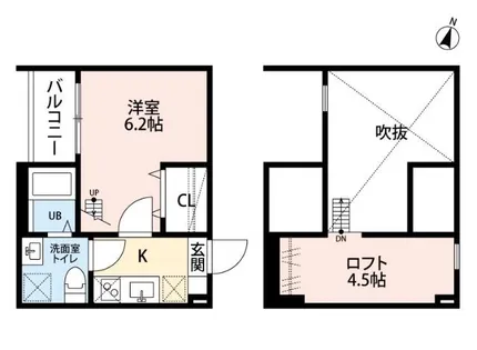 リヴェール小幡南【1階】の間取り