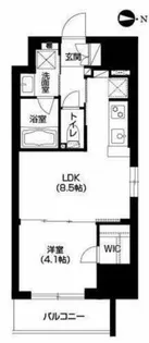 アーバネックス四ツ橋【13階】の間取り
