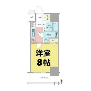 SHOKEN Residence名古屋SOUTH【4階】の間取り