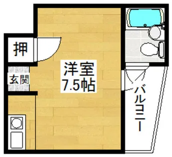 大栄ビル【401号室】の間取り