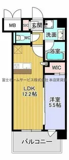 スプランディッド天王寺SOUTH【2階】の間取り