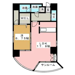 プロシード金山2【14階】の間取り
