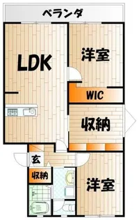 RAY霧ヶ丘桜マンション【305号室】の間取り