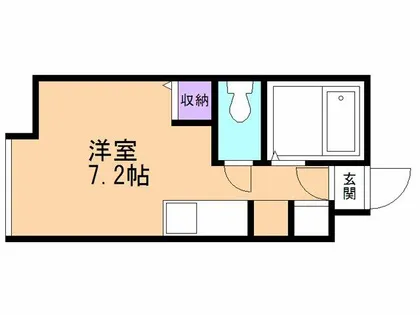 メゾン・ホワイト A-2【1階】の間取り