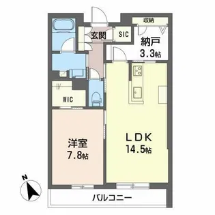 Sha Maison Grande【0303号室】の間取り