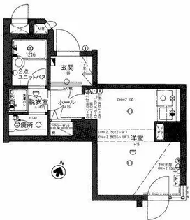 ライオンズシティ南3条【7階】の間取り