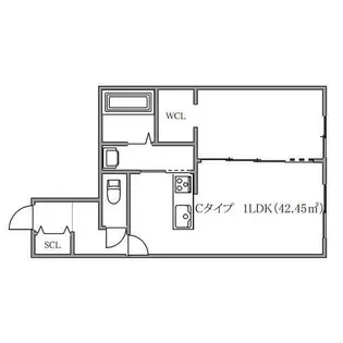 イー・エフ札幌東【302号室】の間取り
