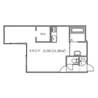 イー・エフ札幌東【3階】の間取り