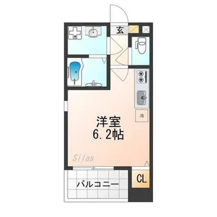 ハーモニーテラス福稲上高松町【1階】の間取り