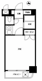 ライベストコート美野島【5階】の間取り