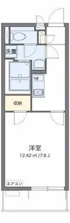 クレイノ矢南【1階】の間取り