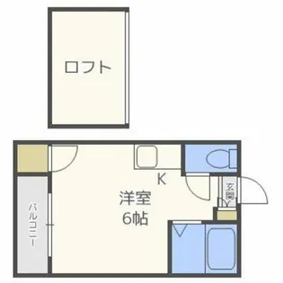 サウザンドヒルズ県庁前【1階】の間取り