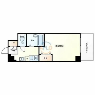 サンシャイン戸川【5階】の間取り