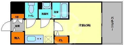 エスリード京橋桜ノ宮公園【11階】の間取り