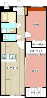 プレステージ東貫αI【2階】の間取り