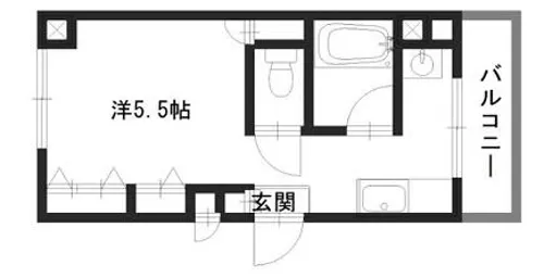 シティーヒルズⅡ【408号室】の間取り