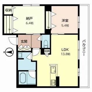 シャーメゾン セレーノ【0202号室】の間取り