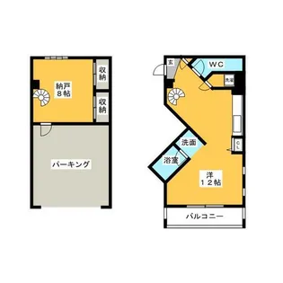 HERMITAGE2005【1階】の間取り