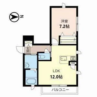 プレジデント タカラ【2階】の間取り