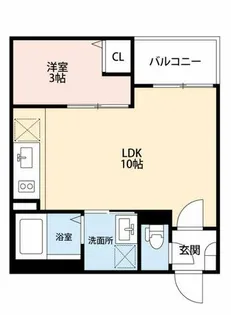 Jack horenⅠ【3階】の間取り