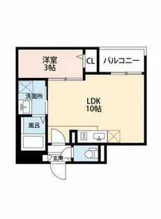Jack horenⅠ【2階】の間取り