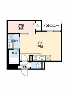 Jack horenⅠ【1階】の間取り