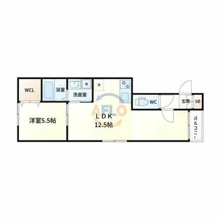 KSRアーバンテラス塚本【1階】の間取り