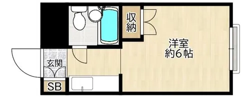 シャンボール中野【2階】の間取り