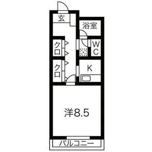 NTビル塩釜【4階】の間取り