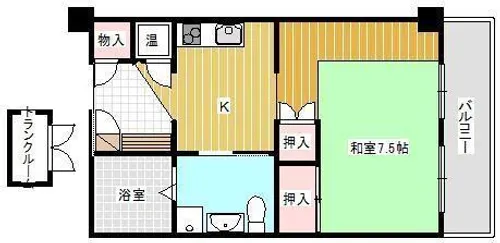 カーサマリア【2階】の間取り