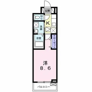 ヴィラ・サンセールⅡ【1階】の間取り