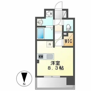 ルーエ今池【8階】の間取り