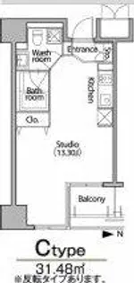 グラン・アベニュー栄【5階】の間取り