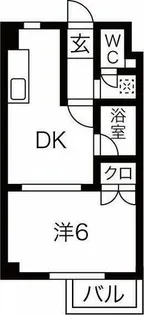 bespoke鶴舞【3階】の間取り