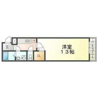 フジパレス立花サウス【306号室】の間取り