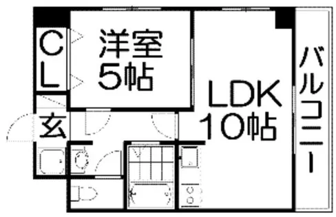 M’PLAZA香里壱番館【3階】の間取り