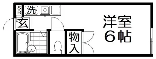 JUN Ⅰ【1階】の間取り