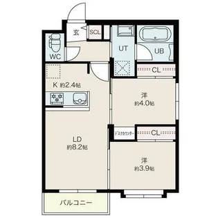 カノナ【1階】の間取り