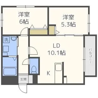 climb・e【2階】の間取り