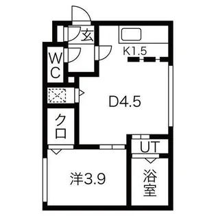 knowledge円山【3階】の間取り