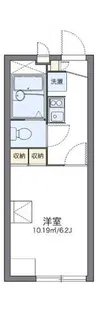 レオパレスユーアイ【2階】の間取り