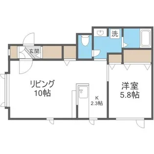 オルソ【2階】の間取り