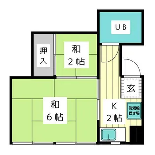 岡田ビル【2階】の間取り