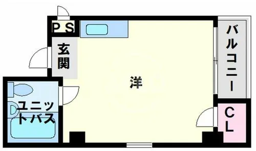 エレガンスコーポⅡ【5階】の間取り