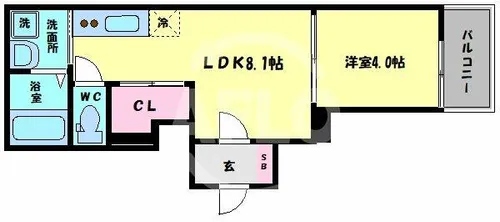 NEOSION【1階】の間取り