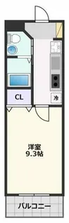ESAKA EST24【7階】の間取り
