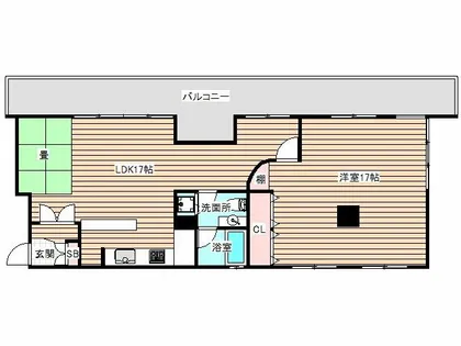 シーサイドヴィラ五番館【10階】の間取り