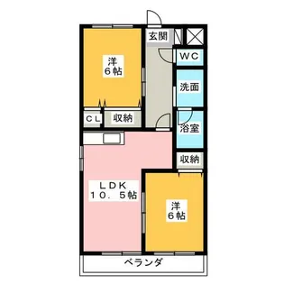 GRACIA Ⅱ【3階】の間取り